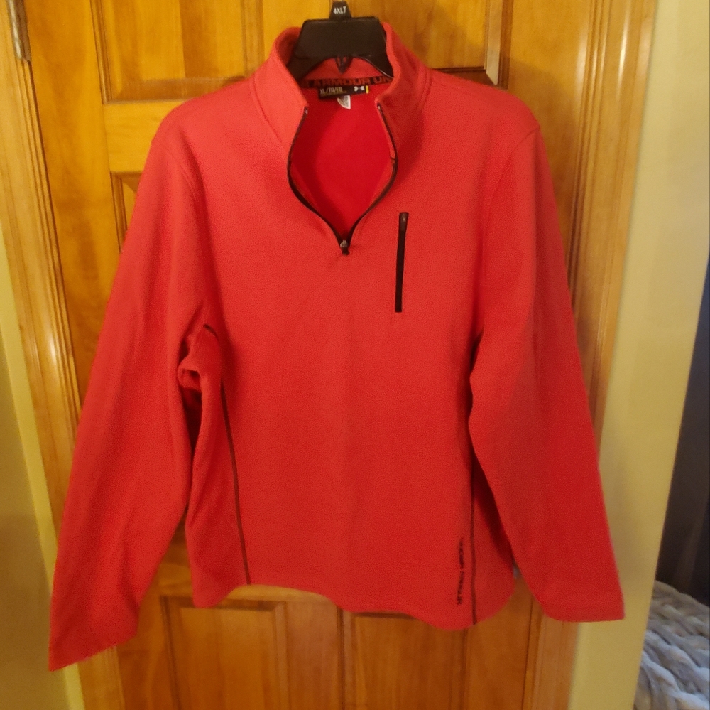 Under Armour Men’s 1/2 Zip  Pullover Red